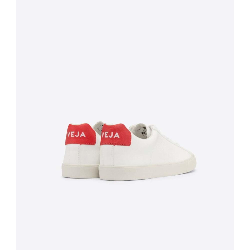 Veja ESPLAR CHROMEFREE Tornacipő Női White/Red | HU 616XYU